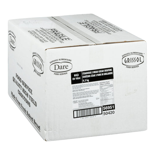 DARE - STEAKHOUSE THREE BREAD CAESAR CROUTON 4.54KG