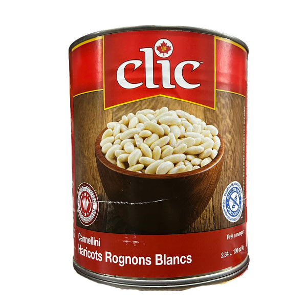 CLIC - WHITE KIDNEY BEANS 6x100OZ