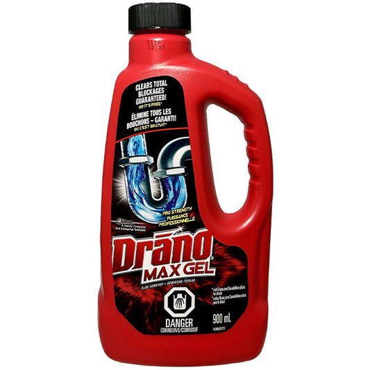 DRANO - MAX LIQUID 9x900 ML
