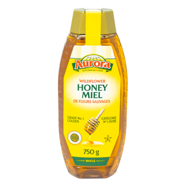 AURORA - HONEY SQUEEZE BOTTLE 12x750 GR