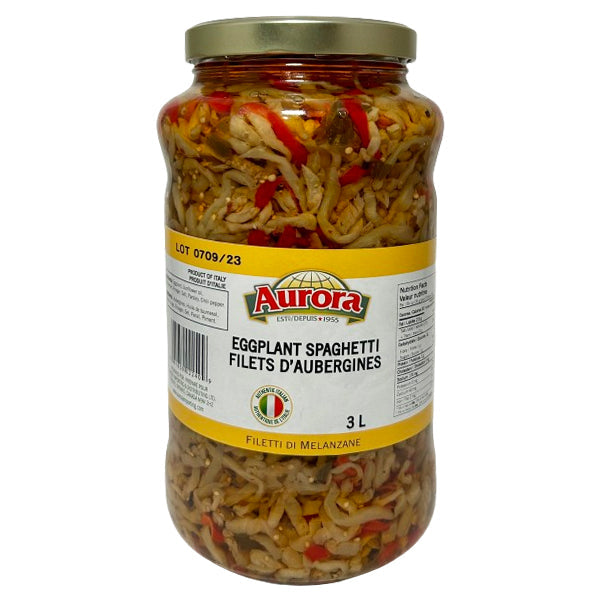 AURORA - EGGPLANT SPAGHETTI 2x3 LT
