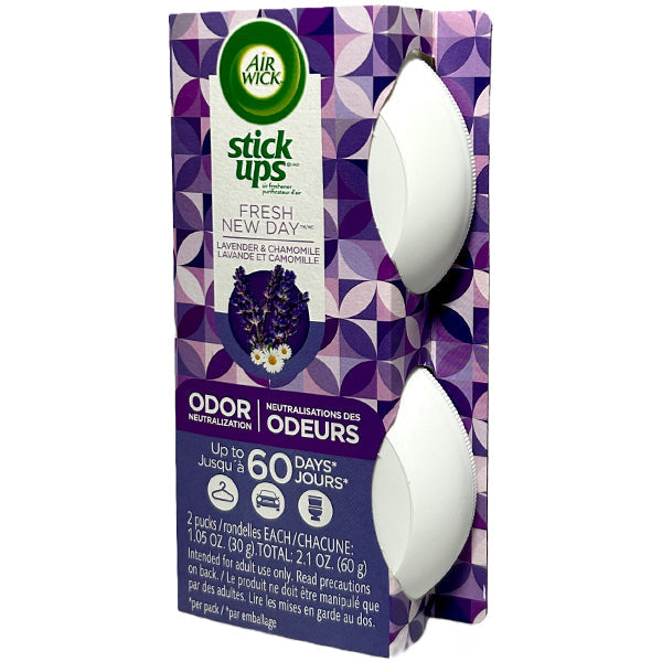 AIR WICK - STICK UPS FRESHENER LAVENDER & CHAMOMILE 12x2 CT
