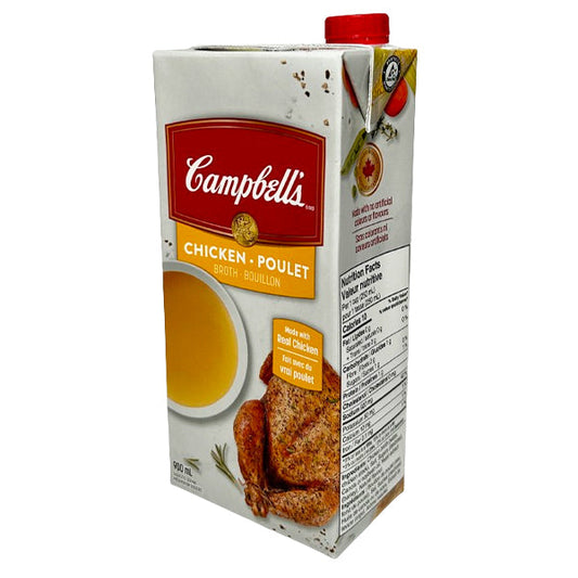 CAMPBELLS - CHICKEN BROTH TETRA 900ML 12x900 ML
