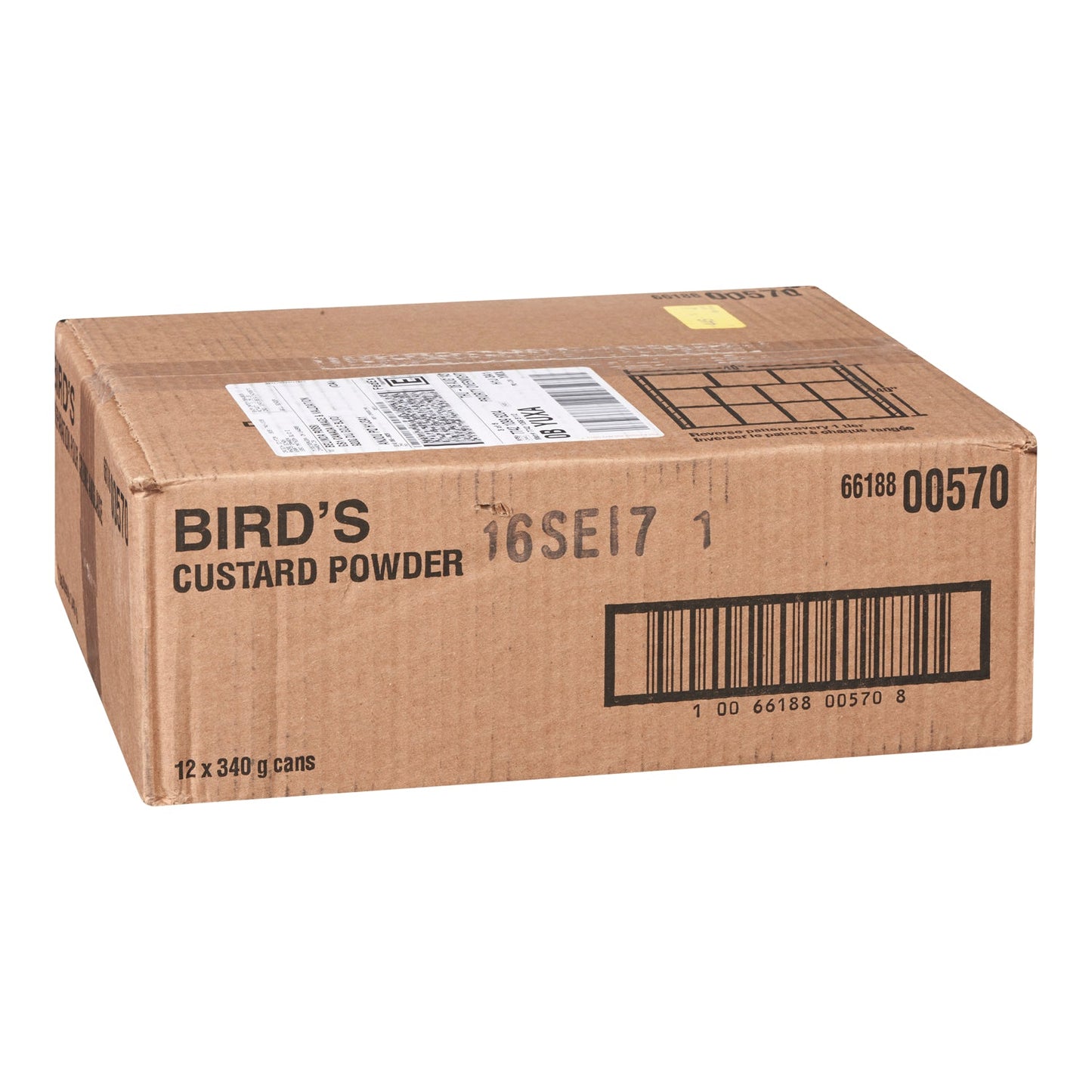 BIRDS - CUSTARD POWDER 12x340 GR