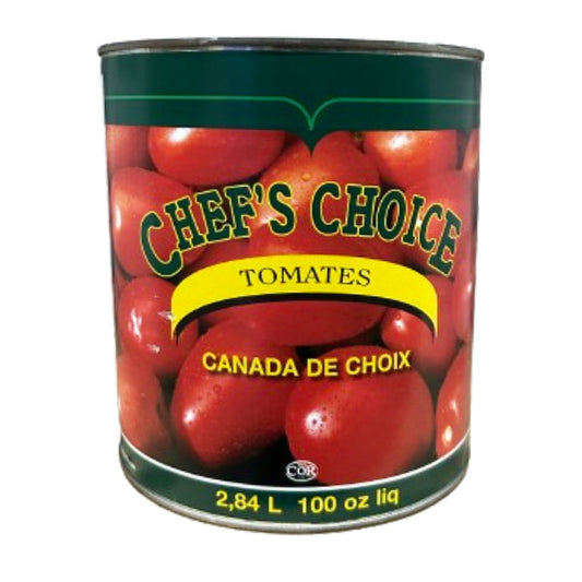 CHEFS CHOICE - WHOLE TOMATOES 6x100 OZ
