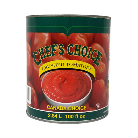CHEFS CHOICE - CRUSHED TOMATOES 6x100 OZ