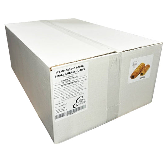 ELITE SWEETS - CREAM HORNS SMALL 250EA
