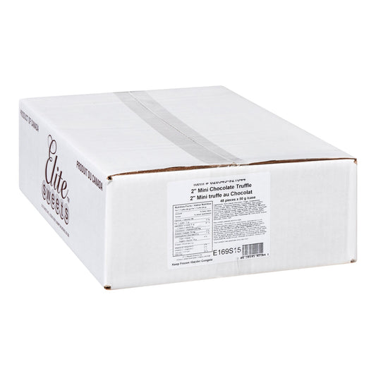 ELITE SWEETS - 2in MINI CHOCOLATE TRUFFLE MOUSSE 48EA