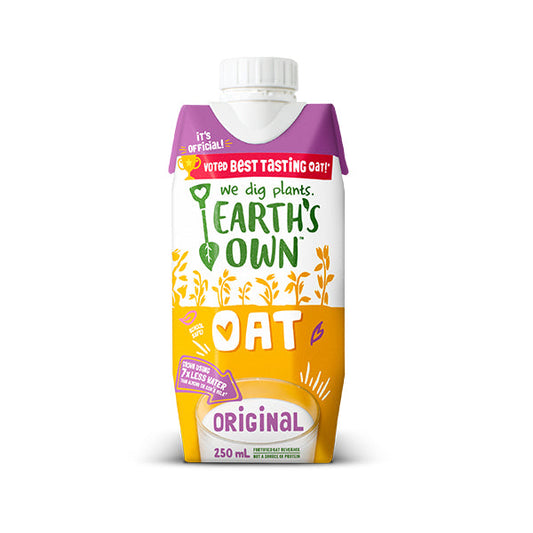 EARTH'S OWN - OAT ORIGINAL SINGLE SERVE 24x250 ML
