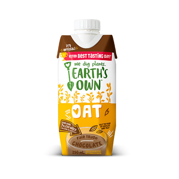 EARTH'S OWN - OAT CHOCOLATE SINGLE SERVE 24x250 ML