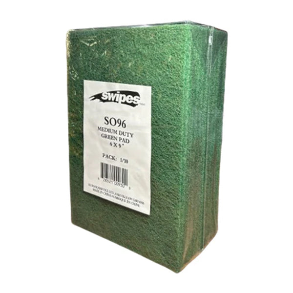 WA - SCOURING GREEN PADS 6"X9" 6x10 PK