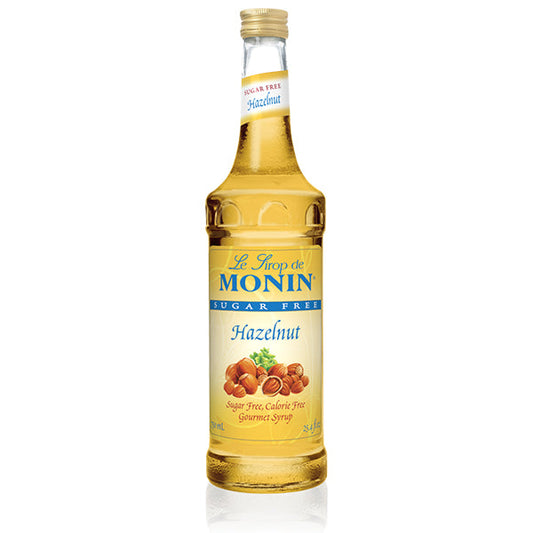 MONIN - SUGAR FREE HAZELNUT SYRUP 12x750 ML