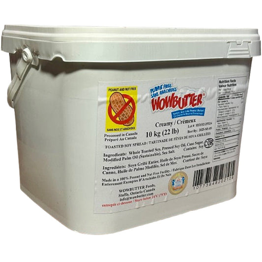 WOWBUTTER - CREAMY PEANUT FREE SPREAD PAIL 10KG