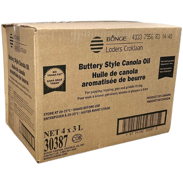BUNGE - BUTTERY CANOLA OIL 4x3 LT