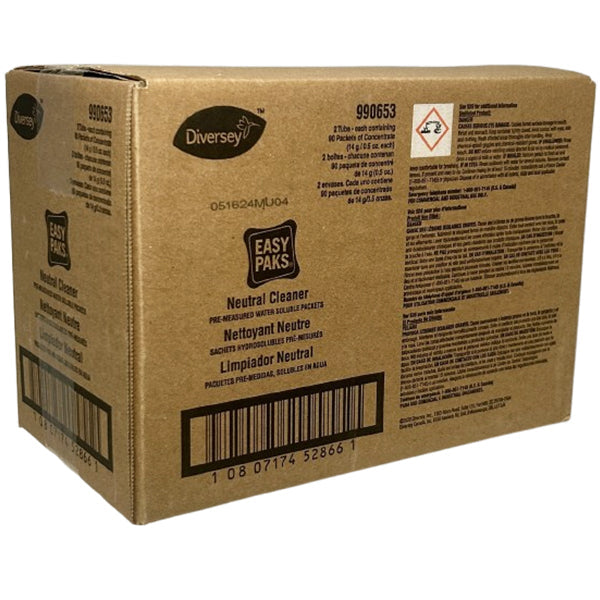 DIVERSEY - EASY PACK NEUTRAL CLEANER  90/14G 2x1.28 KG