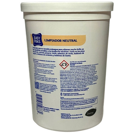DIVERSEY - EASY PACK NEUTRAL CLEANER  90/14G 2x1.28 KG