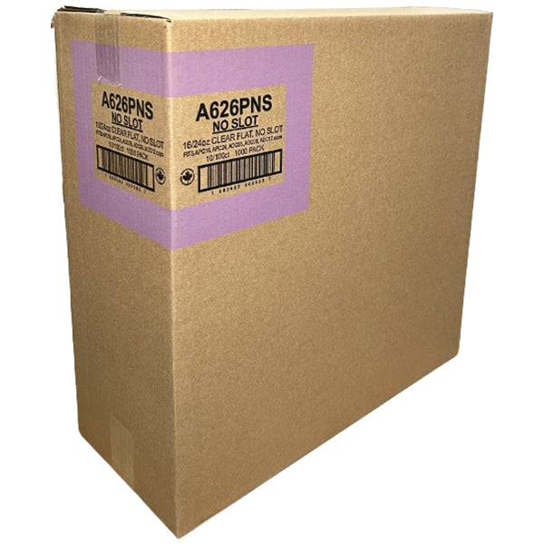 FKD - FLAT LIDS NO XSS SLOT 10x100 PK