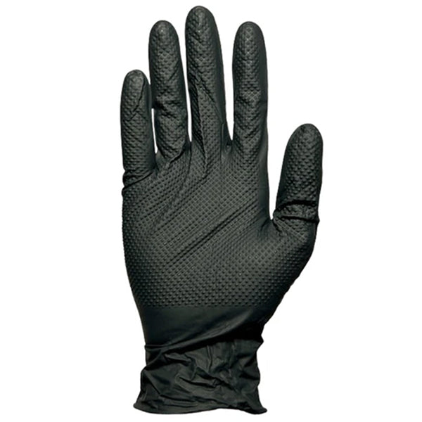 TOUCHFLEX - SMALL BLACK NITRILE GLOVES 10x100 EA