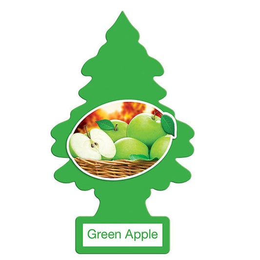 LITTLE TREE - LT CAR FRESHENER GREEN APPLE 24EA