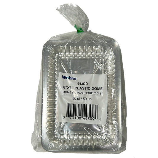 WOHLER - 2 1/4 OBLONG FOIL CONTAINER BASE 8x6 150x50 EA