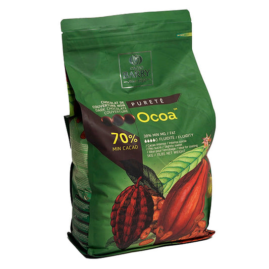 CACOA BARRY - OCOA 70% PUR NOIR 5KG