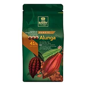 CACAO BARRY - MILK ALUNGA CHOCOLATE 1KG