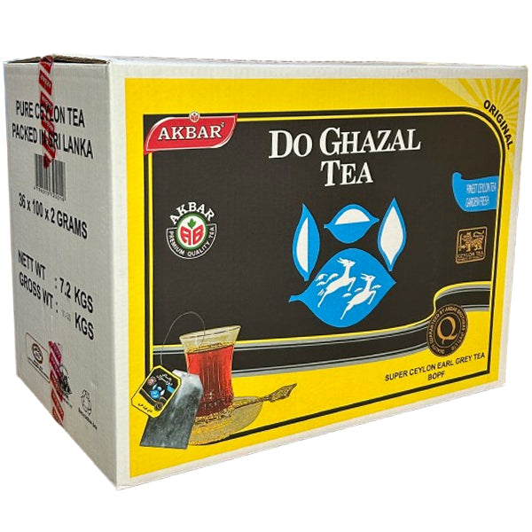 DO GHAZAL - TEA BAG EARL GRAY-BLACK 100x2 GR