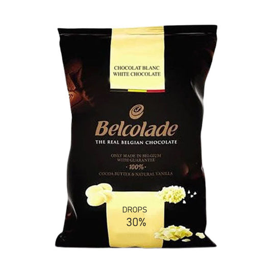 BELCOLADE - 30% WHITE CHOCOLATE 5KG