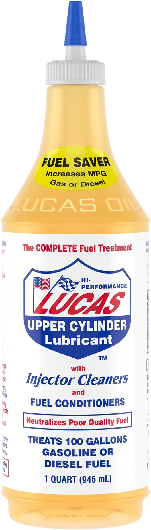 LUCAS - FUEL TREATMENT UPPER CYLINDER LUBRICANT AND INJECTOR CLEANER 12x946 ML