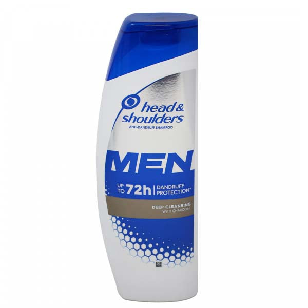 HEAD & SHOULDERS - MEN SHAMPOO DANDRUFF PROTECTION WITH CHARCOAL 400ML