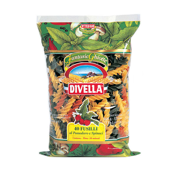 DIVELLA - FUSILLI TRICOLOR #40 500GR
