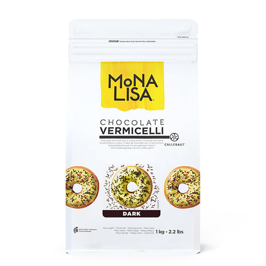 MONA LISA - SEMI SWEET CHOCOLATE VERMICELLES 1KG