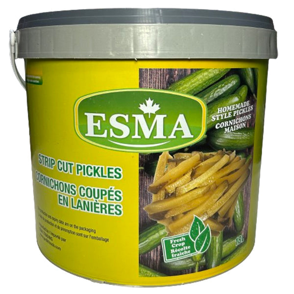 ESMA - STRIP CUT PICKLES 18LT