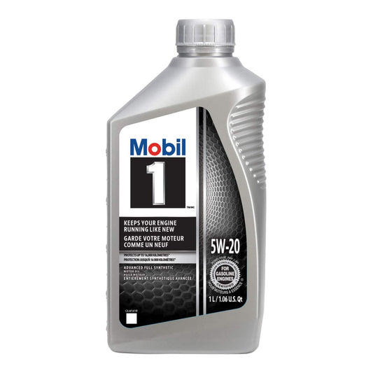 MOBIL1 - ADVANCED SYNTHETIC MOTOR OIL SAE 5W-20 6x1LT